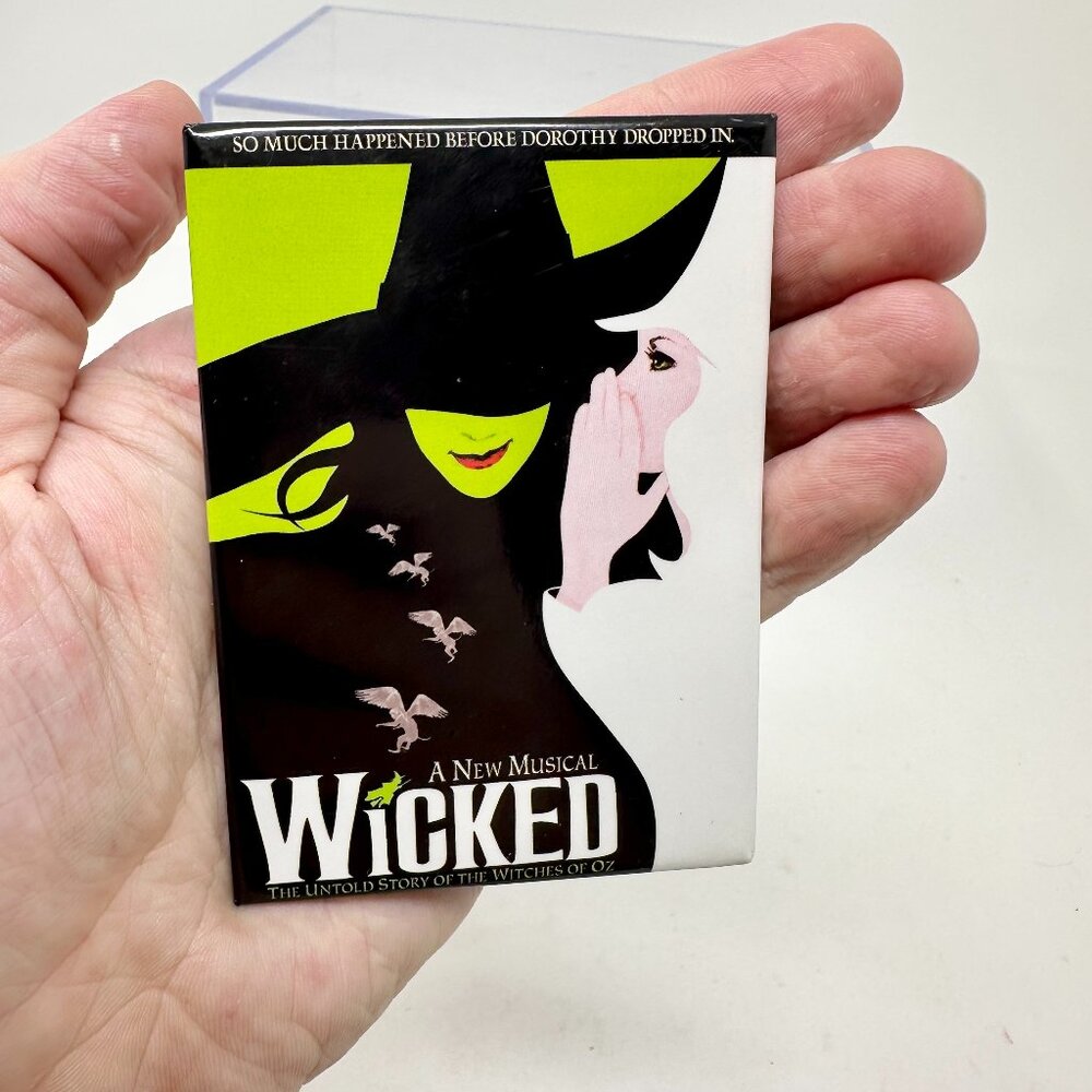 WIcked the Musical Magnet 3.5 inches tall, in good condition! From the original